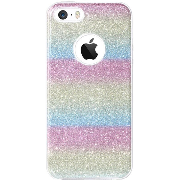 

Чехол-накладка TOTO TPU Case Rose series для iPhone 5/5s/SE Rainbow