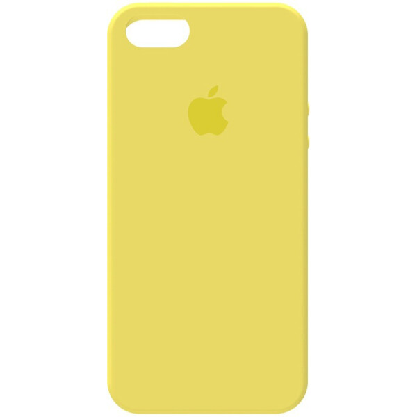 

Чехол-накладка Apple Silicone Case для iPhone 5/5s/SE Lemon Yellow