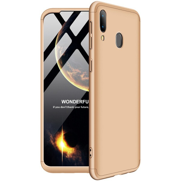 

Чехол-накладка GKK 3 in 1 Hard PC Case Samsung Galaxy M20 Gold