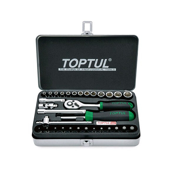 

Набор Инструментов Для Автомобиля Toptul 1/4" 32Ед. Gcad3204