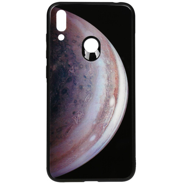 

Чехол-накладка TOTO Print Glass Space Case для Huawei Y7 2019 Grey