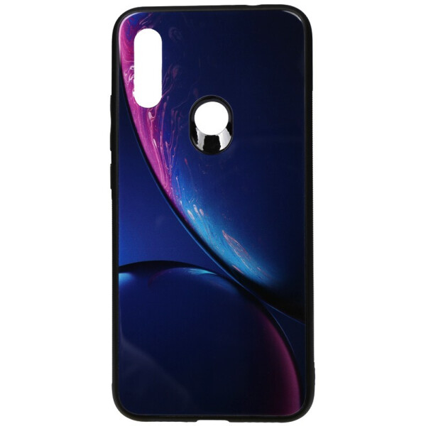 

Чехол-накладка TOTO Print Glass Space Case для Xiaomi Redmi 7 Blue