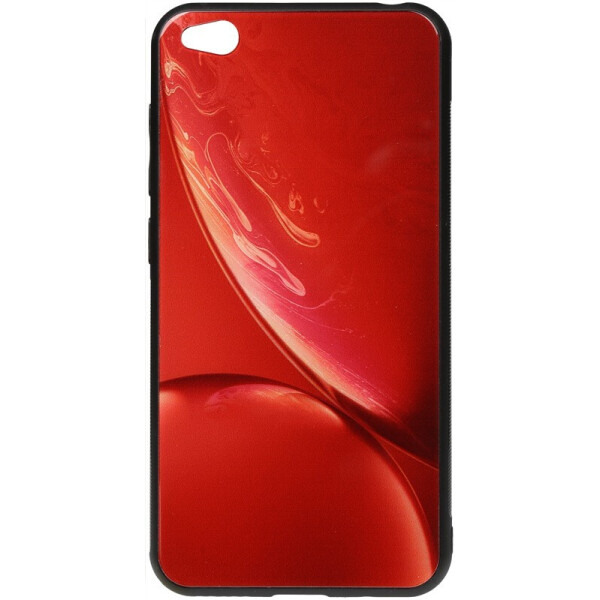 

Чехол-накладка TOTO Print Glass Space Case для Xiaomi Redmi Go Red