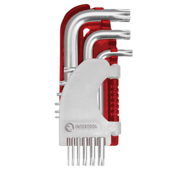 

Набор Г-Образных Ключей Torx 9Шт., Т10-Т50, S2, Prof Intertool Ht-1821