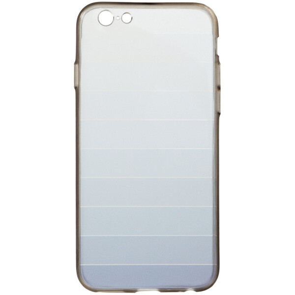 

Чехол-накладка TOTO TPU plusPC+electroplate case iPhone 6/6s Black