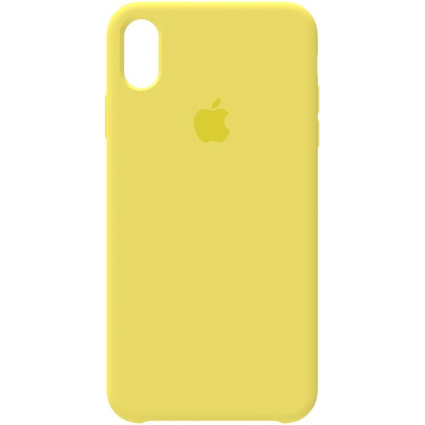 

Чехол-накладка Apple Silicone Case для iPhone XS Max Lemon Yellow