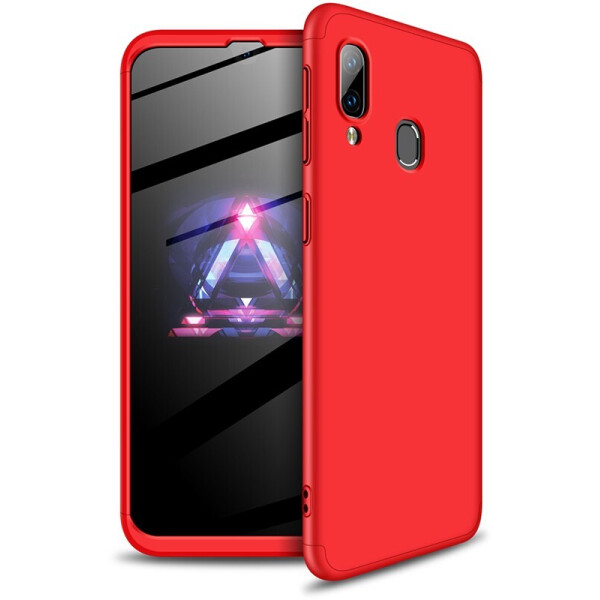 

Чехол-накладка GKK 3 in 1 Hard PC Case Samsung Galaxy A40 Red