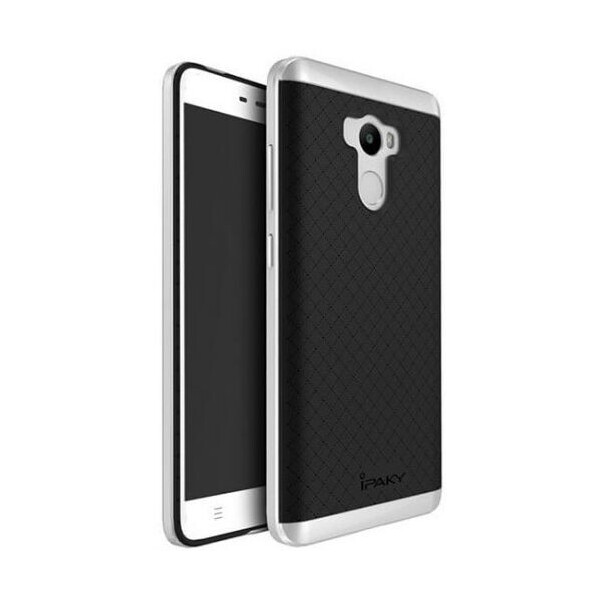 

Чехол-накладка Ipaky TPU plusPC Xiaomi Redmi 4 Prime Black/Silver