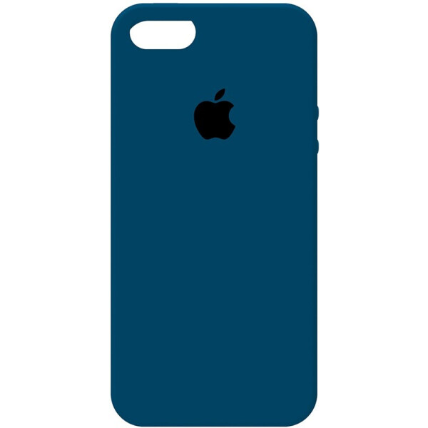 

Чехол-накладка Silicone Case для iPhone 5/5s/SE Cobalt Blue