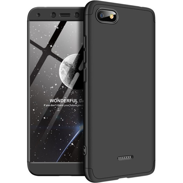 

Чехол-накладка GKK 3 in 1 Hard PC Case Xiaomi Redmi 6A Black