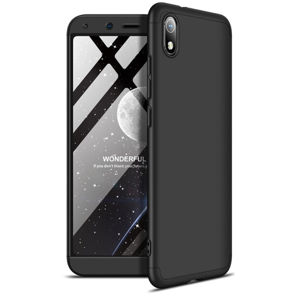 

Чехол-накладка GKK 3 in 1 Hard PC Case Xiaomi Redmi 7A Black