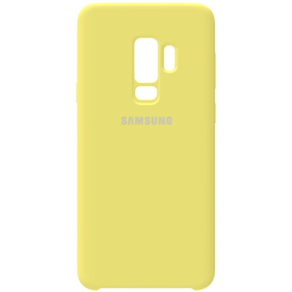 

Чехол-накладка Samsung Silicone Case Galaxy S9+ Lemon Yellow