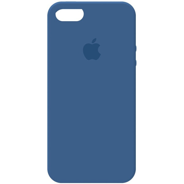 

Чехол-накладка Silicone Case для iPhone 5/5s/SE Vivid Blue