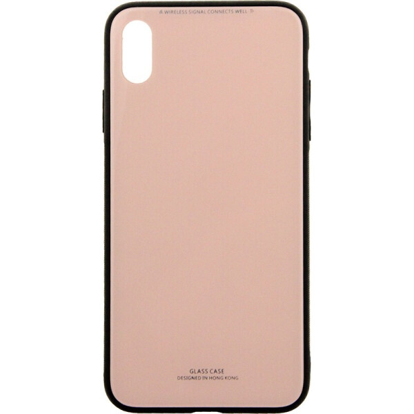 

Чехол-накладка TOTO Pure Glass Case для Apple iPhone XS MAX Pink