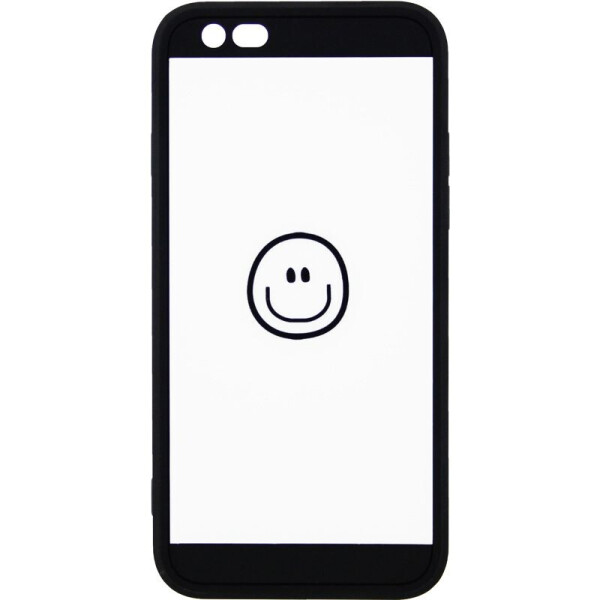 

Чехол-накладка TOTO TPU Cartoon Case IPhone 6/6S Smile Black