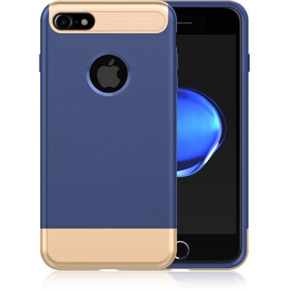 

Чехол-накладка Baseus Taste Style Series iPhone 7 Blue/Gold