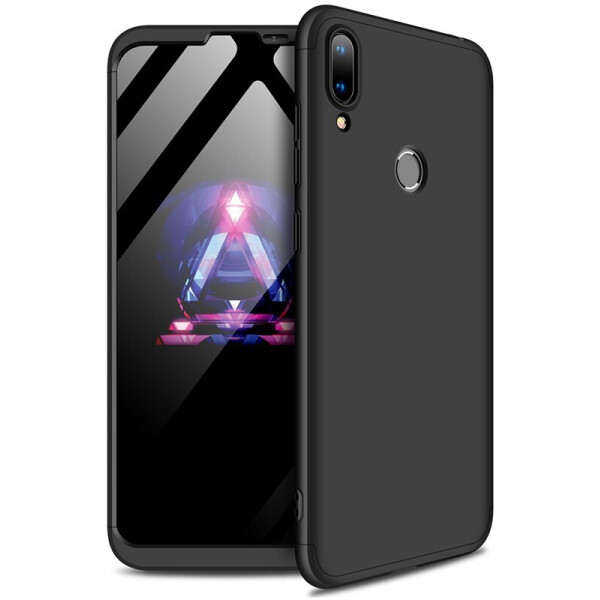 

Чехол-накладка GKK 3 in 1 Hard PC Case Huawei Y7 2019 Black