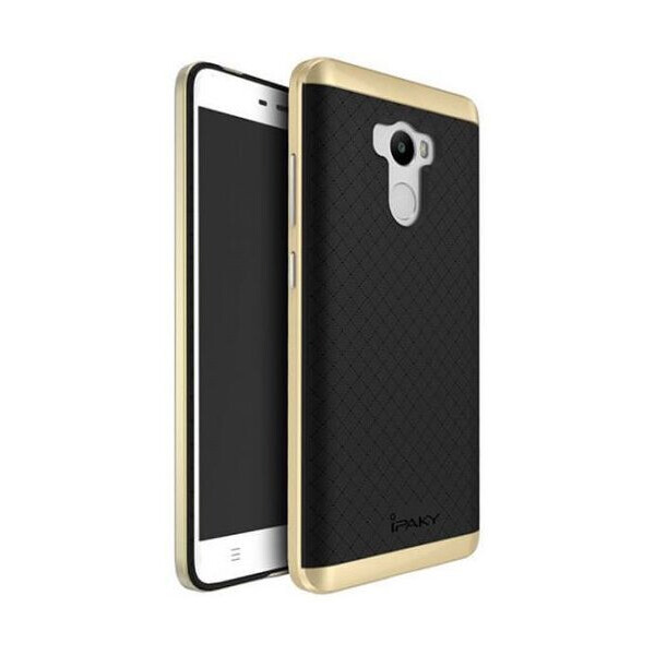 

Чехол-накладка Ipaky TPU plusPC Xiaomi Redmi 4 Prime Black/Gold