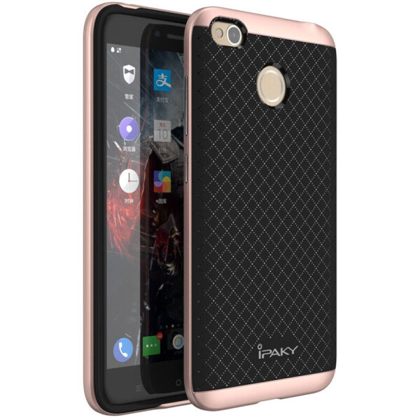 

Чехол-накладка Ipaky TPU plusPC Xiaomi Redmi 4x Black/Rose Gold