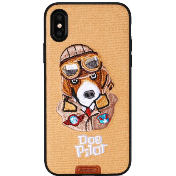 

Чехол-накладка Remax Petit Series Case Apple iPhone X Brown