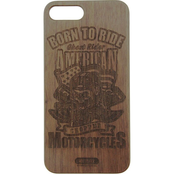 

Чехол-накладка Remax Wood Case Apple iPhone 7 Plus Cavalier