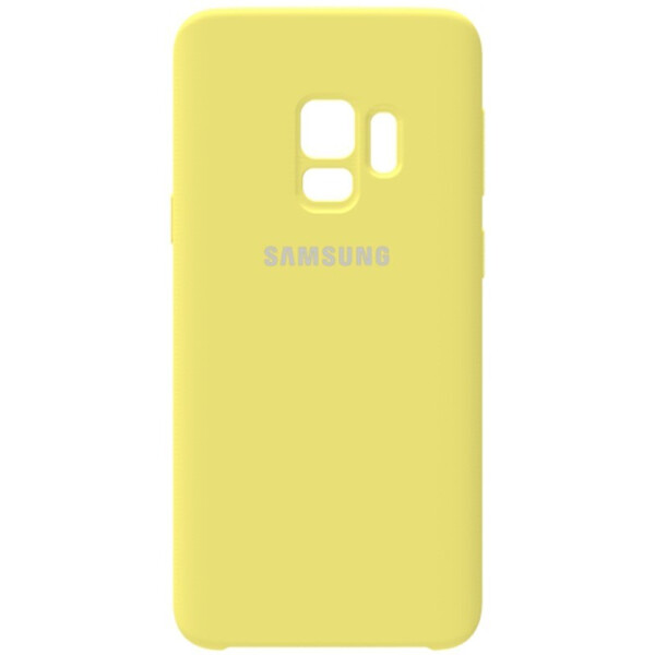 

Чехол-накладка Samsung Silicone Case Galaxy S9 Lemon Yellow