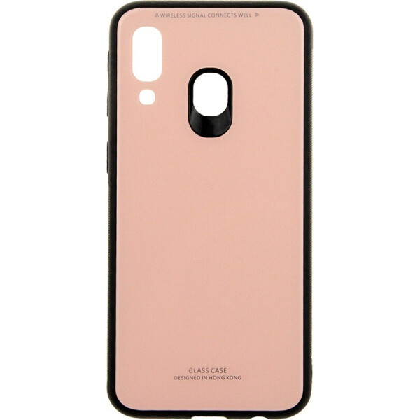 

Чехол-накладка TOTO Pure Glass Case для Samsung Galaxy A40 Pink