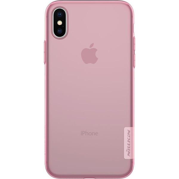 

Чехол-накладка Nillkin Nature TPU Case для Apple iPhone X Pink