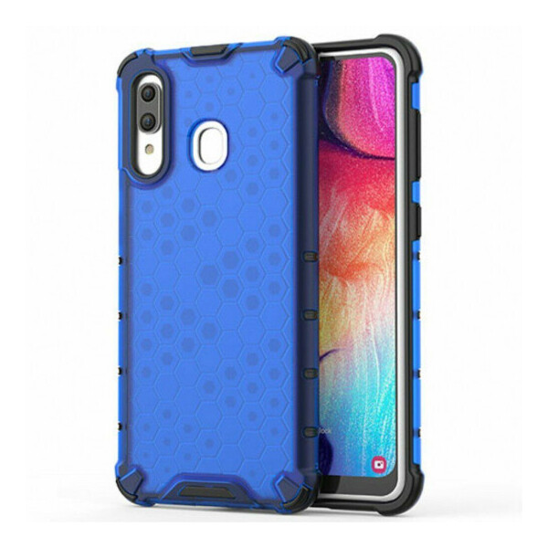 

Ударопрочный чехол Transformer Honeycomb для Samsung Galaxy A20 / A30 (Синий) (746795)