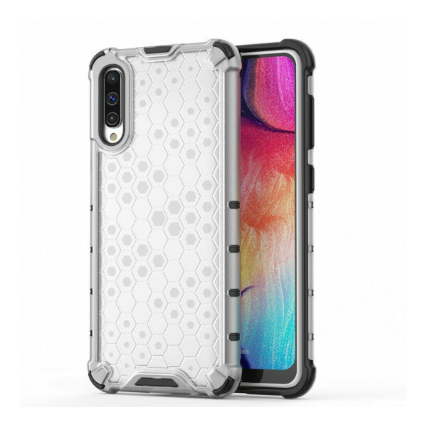 

Ударопрочный чехол Transformer Honeycomb для Samsung Galaxy A50 (A505F) / A50s / A30s (Прозрачный) (746797)