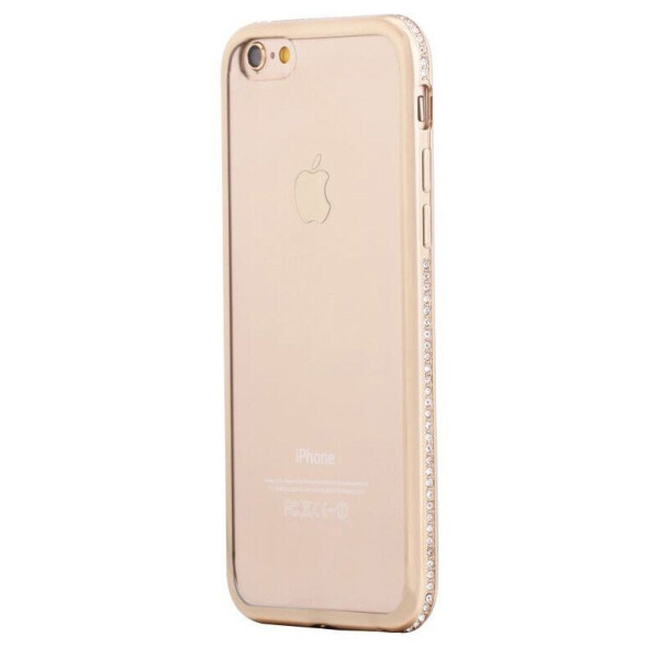 

Чехол-накладка SHENGO TPU Phone Case Diamond iPhone 7 Gold