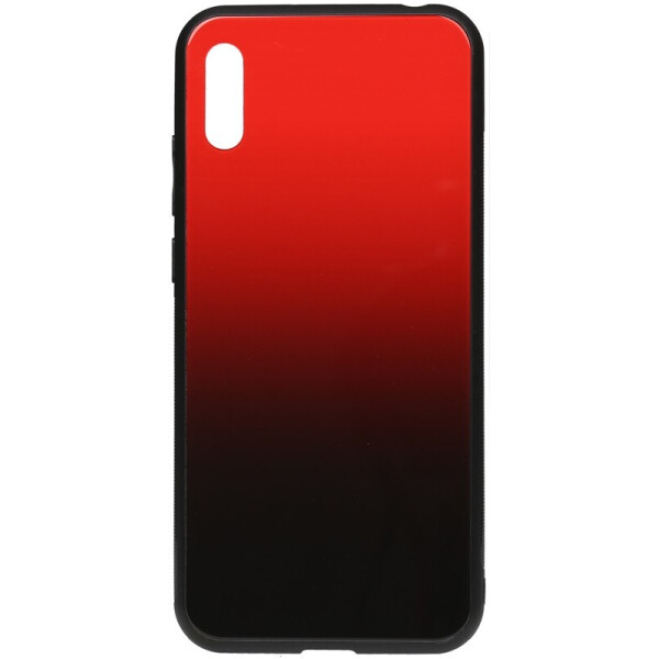 

Чехол-накладка TOTO Glass Case Gradient для Huawei Y6 2019 Red