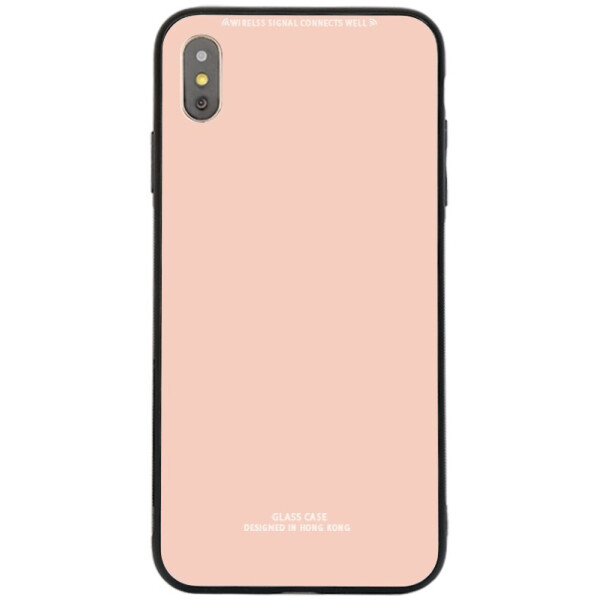 

Чехол-накладка TOTO Pure Glass Case для Apple iPhone X/Xs Pink