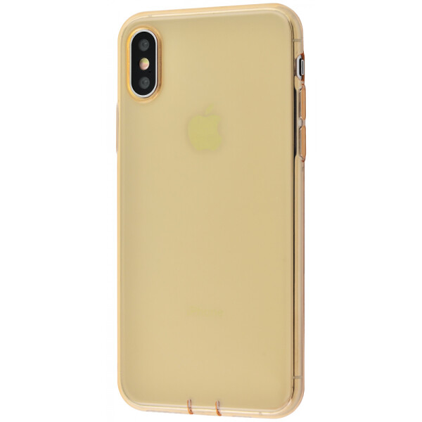 

TPU чехол Baseus Simplicity Series With Pluggy для Apple iPhone X (5.8) / XS (5.8) (gold) (714489)