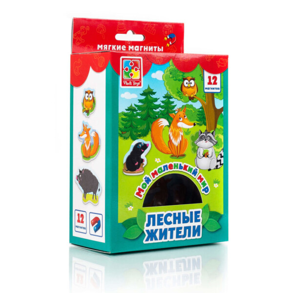 

Мой Маленький Мир На Магнитах ";лесные Жители"; Vt3106-06 (Рус)