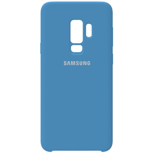 

Чехол-накладка Samsung Silicone Case Galaxy S9+ Navy Blue