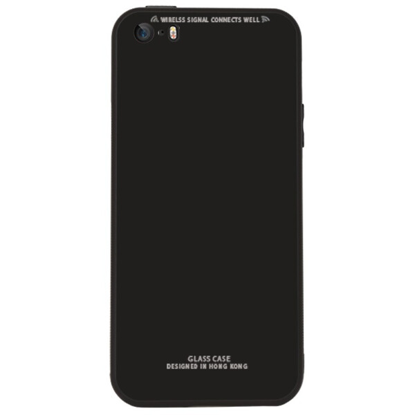 

Чехол-накладка TOTO Pure Glass Case для Apple iPhone SE Black