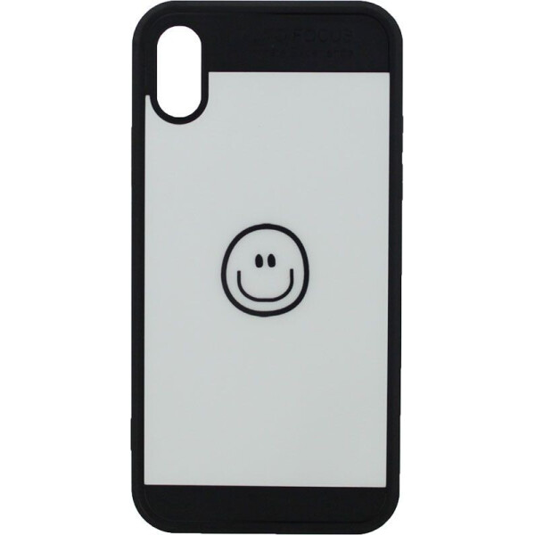 

Чехол-накладка TOTO TPU Cartoon Case IPhone X Smile Black