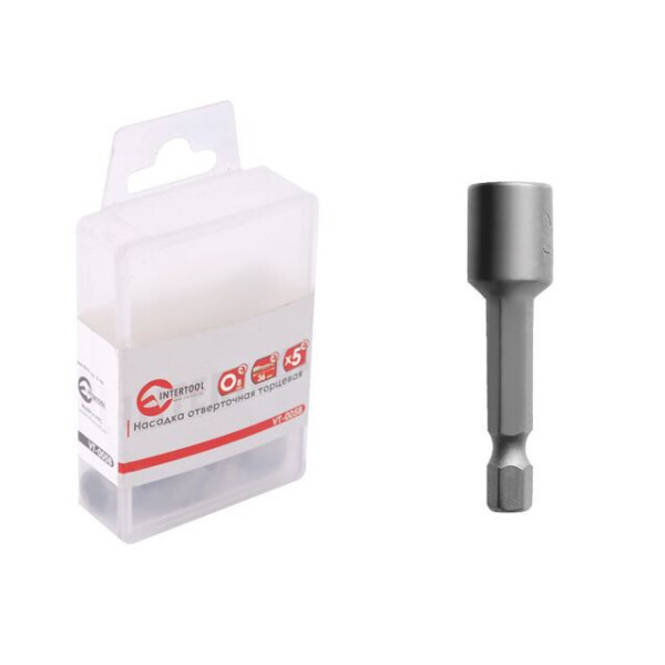 

Комплект Торцевых Отверточных Насадок 8*36 Мм, Уп. 5Шт. Intertool Vt-0058