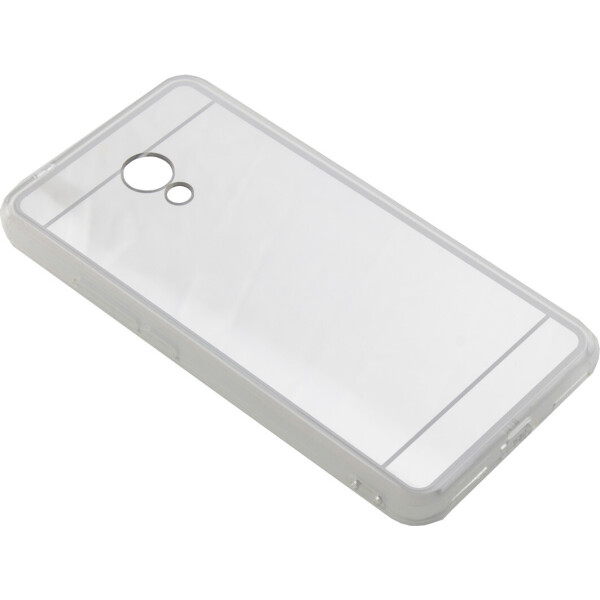 

Чехол-накладка TOTO TPU case Mirror soft для Meizu M5s Silver