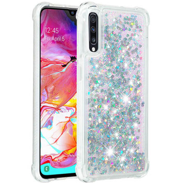 

TPU чехол Liquid hearts для Samsung Galaxy A70 (A705F) (Бирюзовый) (713516)