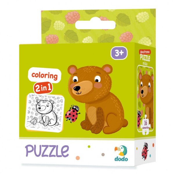 

Пазл Dodo 2В1 Медвеженок 300120