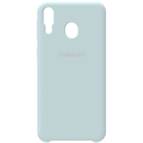 

Чехол-накладка Samsung Silicone Case Galaxy M20 Sky Blue