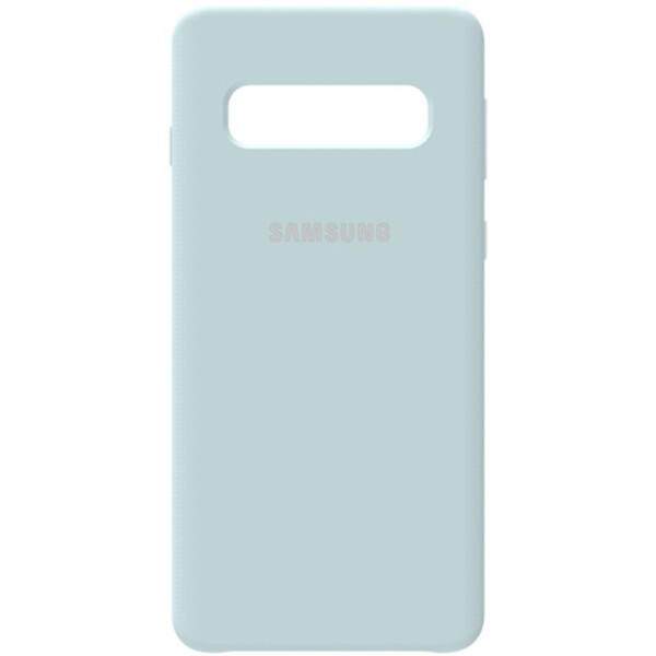 

Чехол-накладка Samsung Silicone Case Galaxy S10 Sky Blue