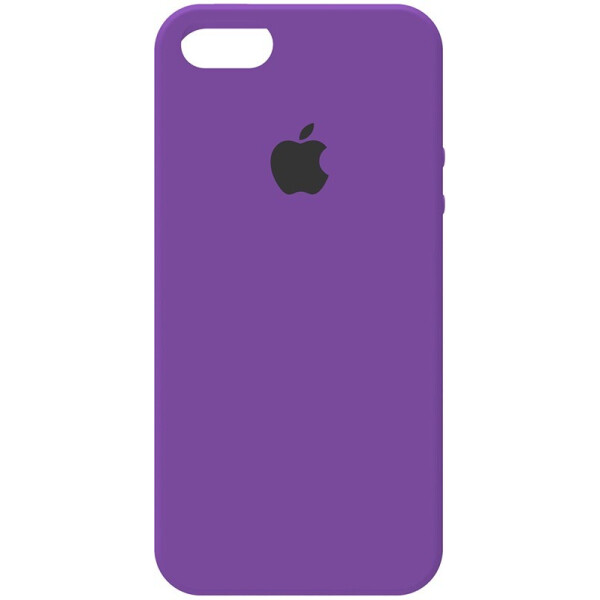 

Чехол-накладка Silicone Case для iPhone 5/5s/SE Purple
