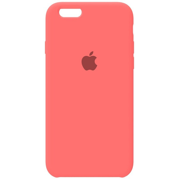 

Чехол-накладка Silicone Case для iPhone 6/6s Light Red