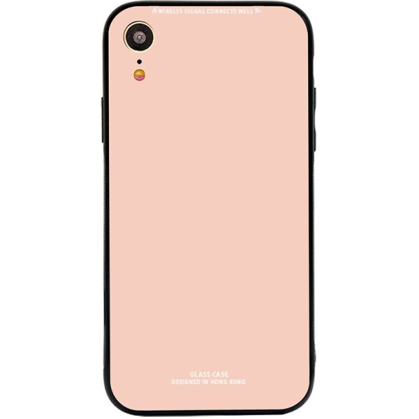 

Чехол-накладка TOTO Pure Glass Case для Apple iPhone XR Pink