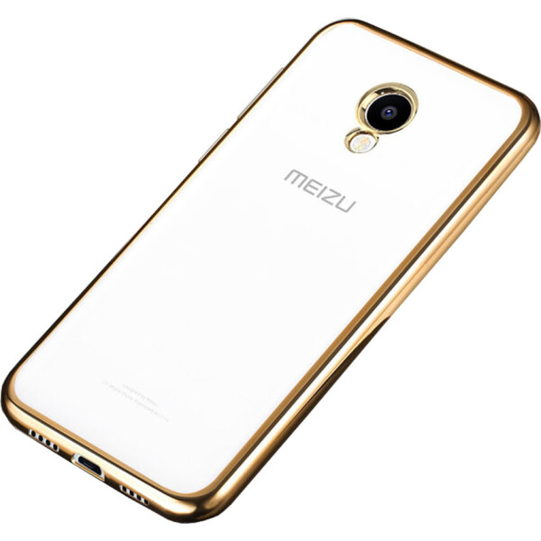 

Чехол-накладка TOTO TPU case Electroplated Meizu M5 Gold