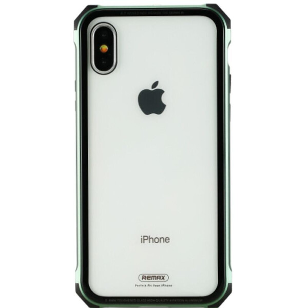 

Чехол-накладка Remax Kooble Series Apple iPhone X Green