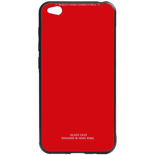 

Чехол-накладка TOTO Pure Glass Case для Xiaomi Redmi Go Red